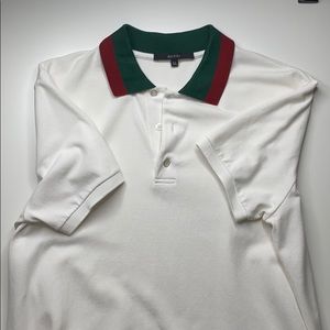 White Gucci Polo 100% authentic